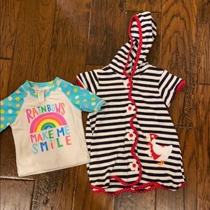 🎀2/$8🎀 Swim shirt and coverup